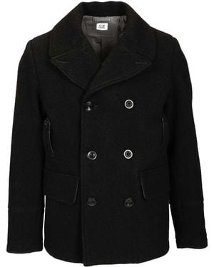C.P. Company Adv - Medium Jacket In Duffel Coats Black