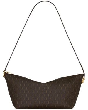 Saint Laurent "le Monogramme" Shoulder Bag - Metallic