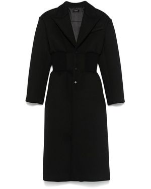 Wardrobe NYC Cappotti Seta-Donna - Nero