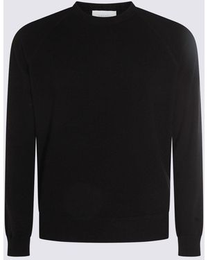 Malo Sweaters Blacks And Greys-Uomo - Nero