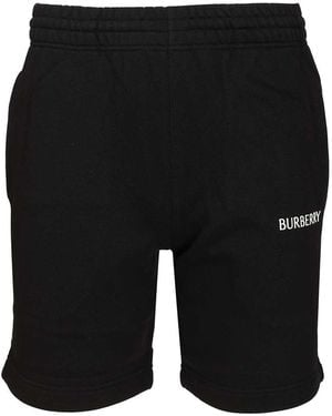 Burberry Cotton Shorts Pants - Black