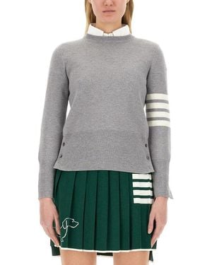 Thom Browne Maglia - Grigio