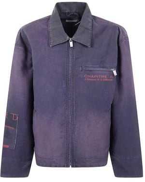 Enfants Riches Deprimes Cotton Jackets - Blue