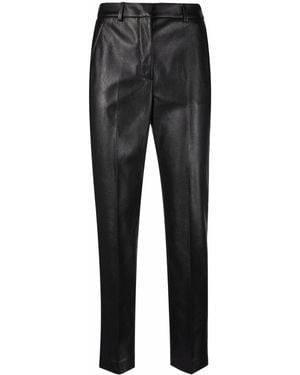 Incotex Galene Coated Finish Pants - Black