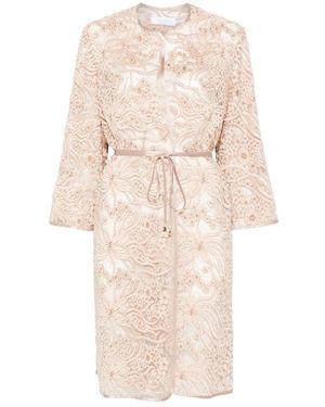 DE SANTIS Polyester Suits & Dresses - Natural