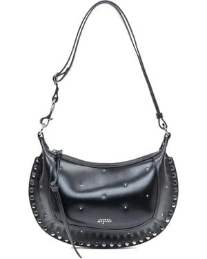 Isabel Marant Oskan Moon Shoulder Bag - Grey