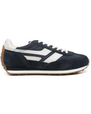 Tom Ford Sneakers nere con logo patch - Blu