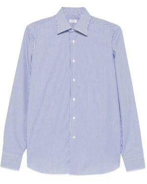 Borriello And Striped Shirt - Blue