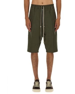 Rick Owens Bela" Shorts - Green