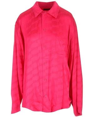 Balenciaga Minimal Shirt Shirts Rose - Pink