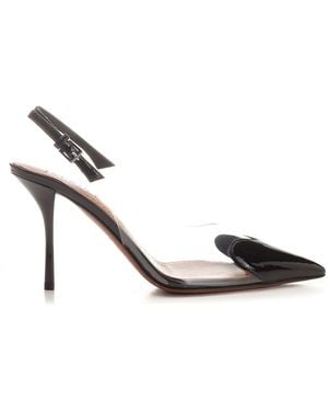 Alaïa High Heel Sling Back Pumps - Metallic