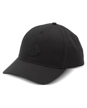 Moncler Caps Nero-Uomo