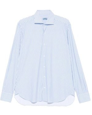 Barba Napoli Fabric Shirts - Blue