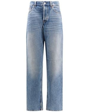 Gucci Boyfriend Jeans With Rosso Ancora Tag - Blue
