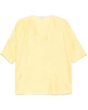 Antonelli T Shirt Seta-Donna - Giallo