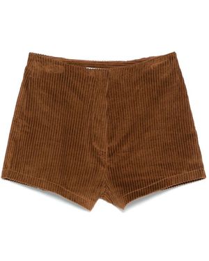 Musier Paris Shorts Cotone-Donna - Marrone