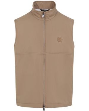 Brioni Gilet Nude & Neutrals - Natural