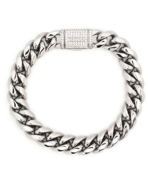 DARKAI Bracciali Argento-Uomo - Metallizzato