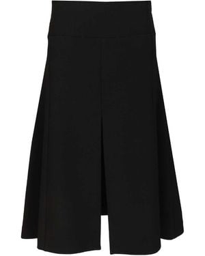 Alaïa Alaã¯A Skirt With Slit - Black