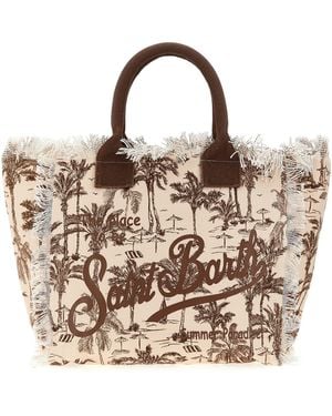 Mc2 Saint Barth Vanity Borse A Spalla Marrone-Donna - Metallizzato