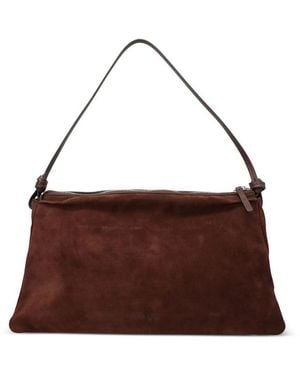 STAUD Brown Shoulder Bags