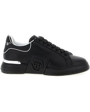 Philipp Plein Hexagon Sneakers Nero-Uomo