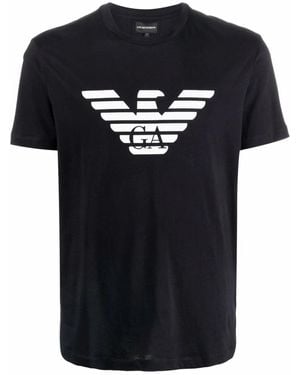 Emporio Armani Cotton T Shirts - Black
