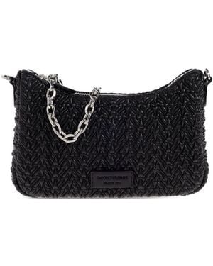 Emporio Armani Baguette Mini Shoulder Bag - Black