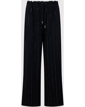 Self-Portrait Tailored Blue - Black