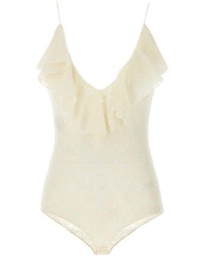 Philosophy Lace Bodysuit Underwear, Body - White