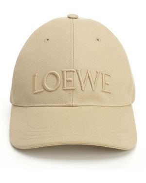 Loewe Loewe Canvas Hat Hats - Natural
