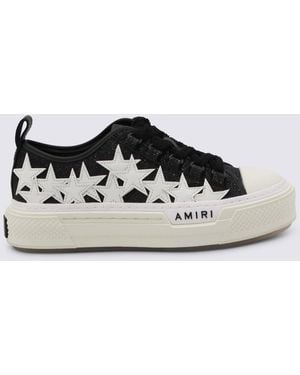 Amiri 'Glitter Stars Court Low' Sneakers - Black