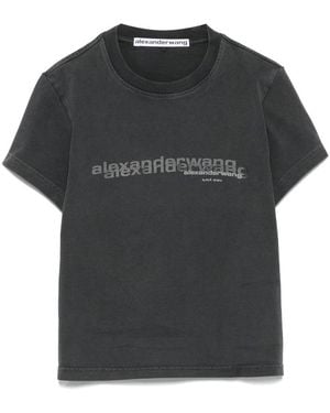 Alexander Wang Cotton T Shirts - Black