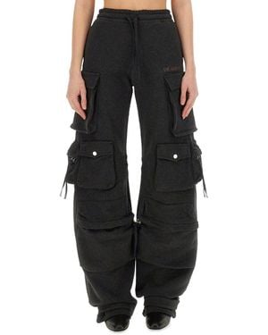 The Attico Wide Trousers - Nero