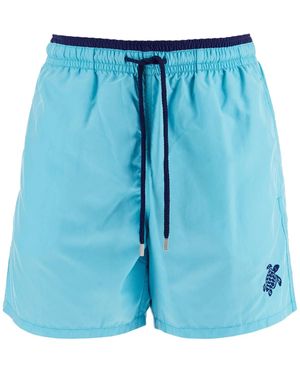 Vilebrequin Bermuda Mare Moka - Blu