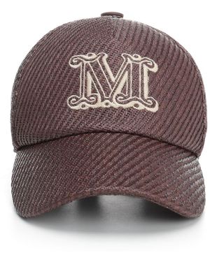 キャップ MAX MARA JEZ RAFIA BASEBALL CAP Max Mara JEZ raffia baseball cap – FELICE