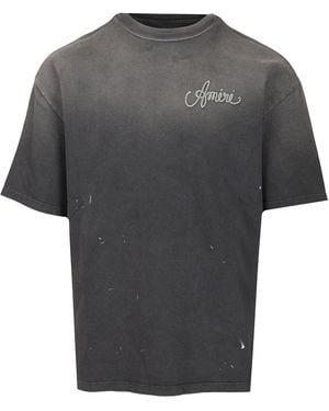 Amiri Design Studio T-Shirt - Gray