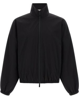 Fear Of God Track Puffer Jackets - Black