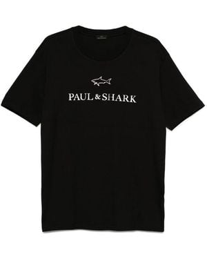 Paul & Shark Cotton T Shirts - Black