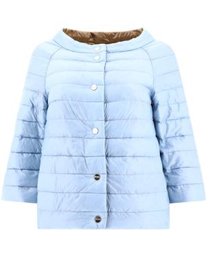 Herno Trapuntato Giubbotto Giù - Blu