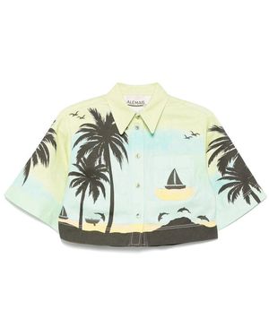 ALÉMAIS Cotton Jackets - Green