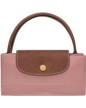 Longchamp Pink Tote Bags - Purple