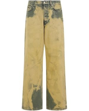 Dries Van Noten Pine Trousers - Yellow