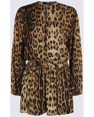 Roberto Cavalli Dresses Light And Natural - Brown