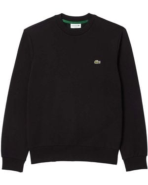 Lacoste Felpa Girocollo - Nero