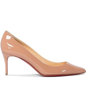 Christian Louboutin Kate 70 Patent Heeled Shoes Pink