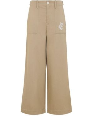 Marni Regular & Straight Leg Nude & Neutrals - Natural