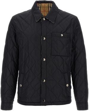 Burberry Brighton Puffer Jackets - Blue