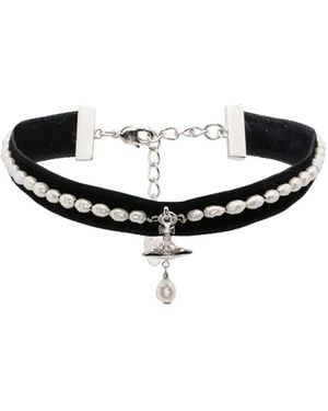 Vivienne Westwood Collane Pelle-Donna - Nero