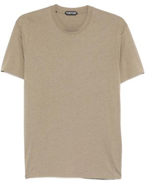 Tom Ford T Shirt Verde-Uomo - Neutro
